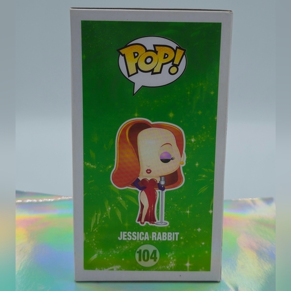 Funko POP! Disney Roger Rabbit Jessica Rabbit #104 Vinyl Figure - Picture 6 of 8